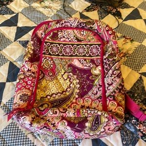 Vera Bradley backpack with laptop pocket